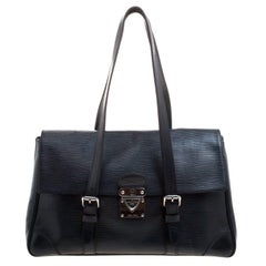 Louis Vuitton Black Epi Leather Segur MM Bag