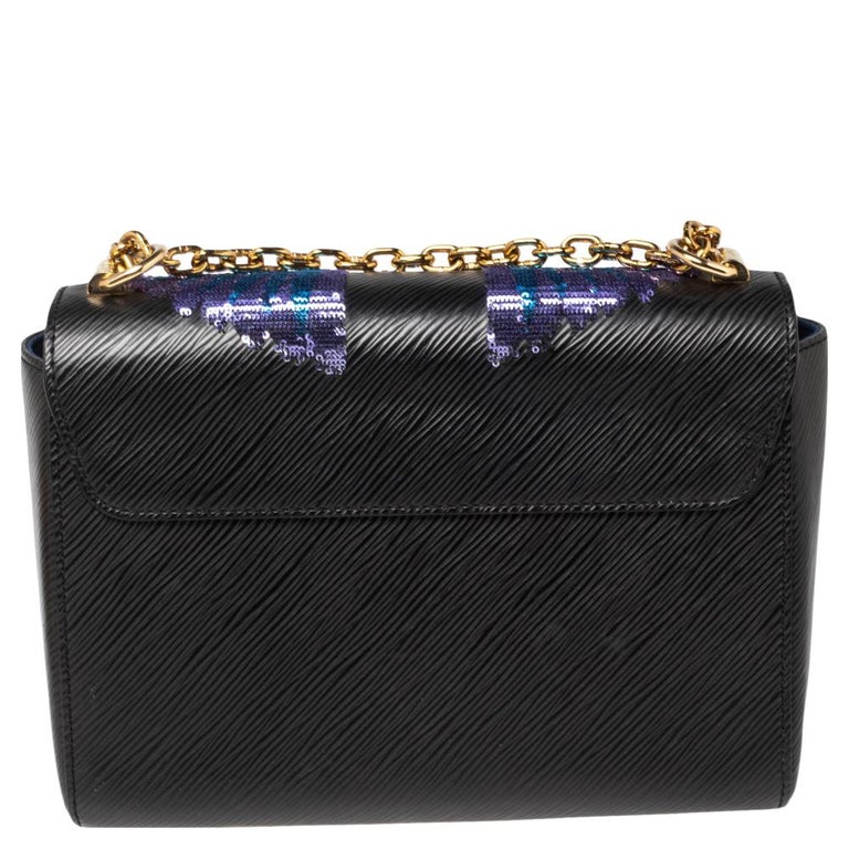 Louis Vuitton 2017 Epi Checkered Twist MM - Black Shoulder Bags, Handbags -  LOU148650