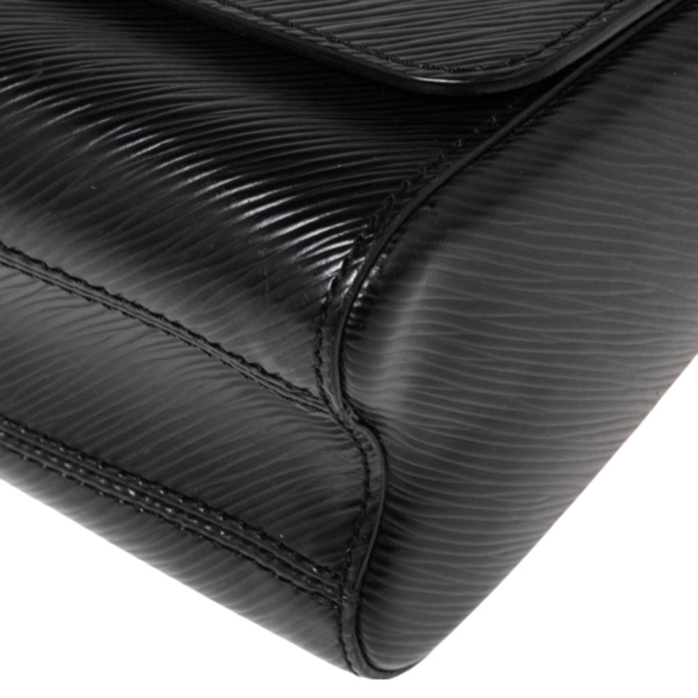 Louis Vuitton Black Epi Leather Sequin Bird Twist MM Bag 4