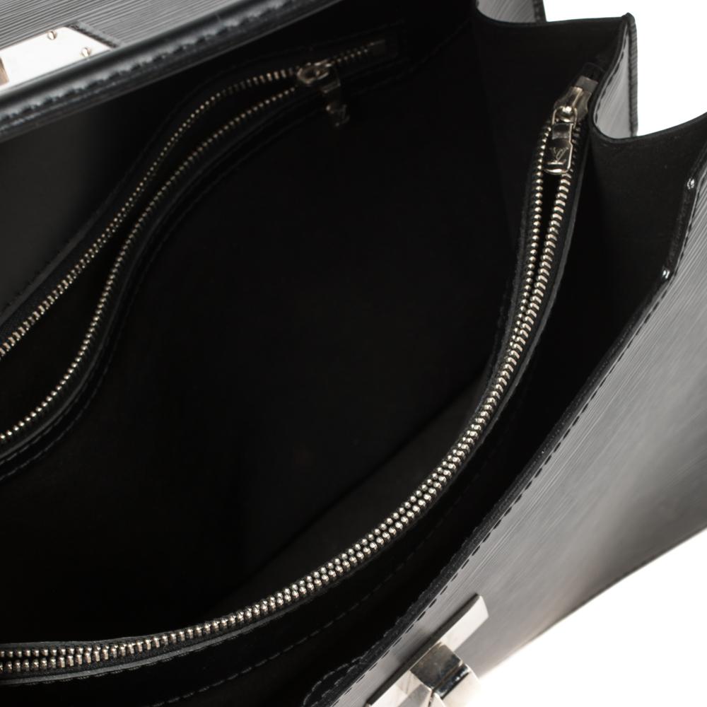 Louis Vuitton Black Epi Leather Sevigne GM Bag 6
