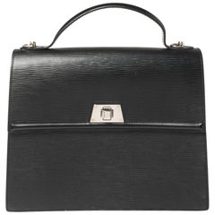 Louis Vuitton Black Epi Leather Sevigne GM Bag