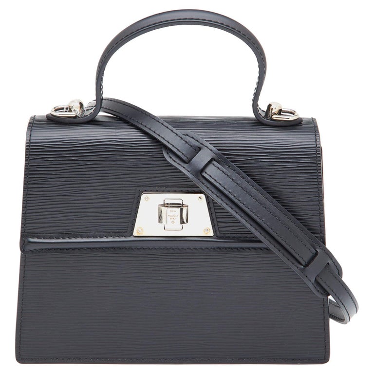 Louis Vuitton Black Epi Leather Sevigne PM Bag at 1stDibs
