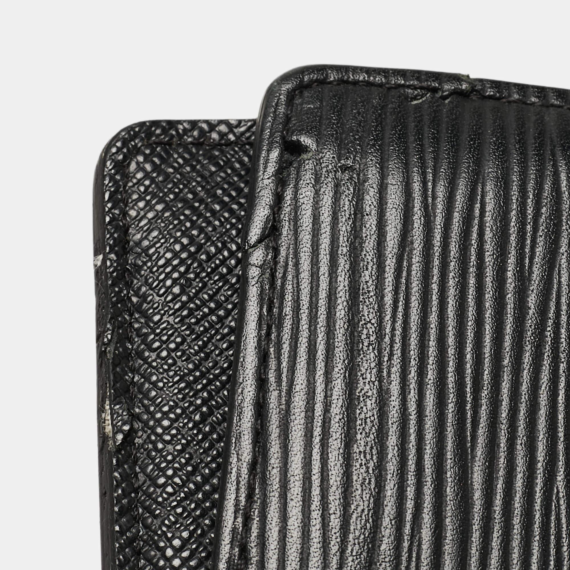 Louis Vuitton Black Epi Leather Slender Wallet 3