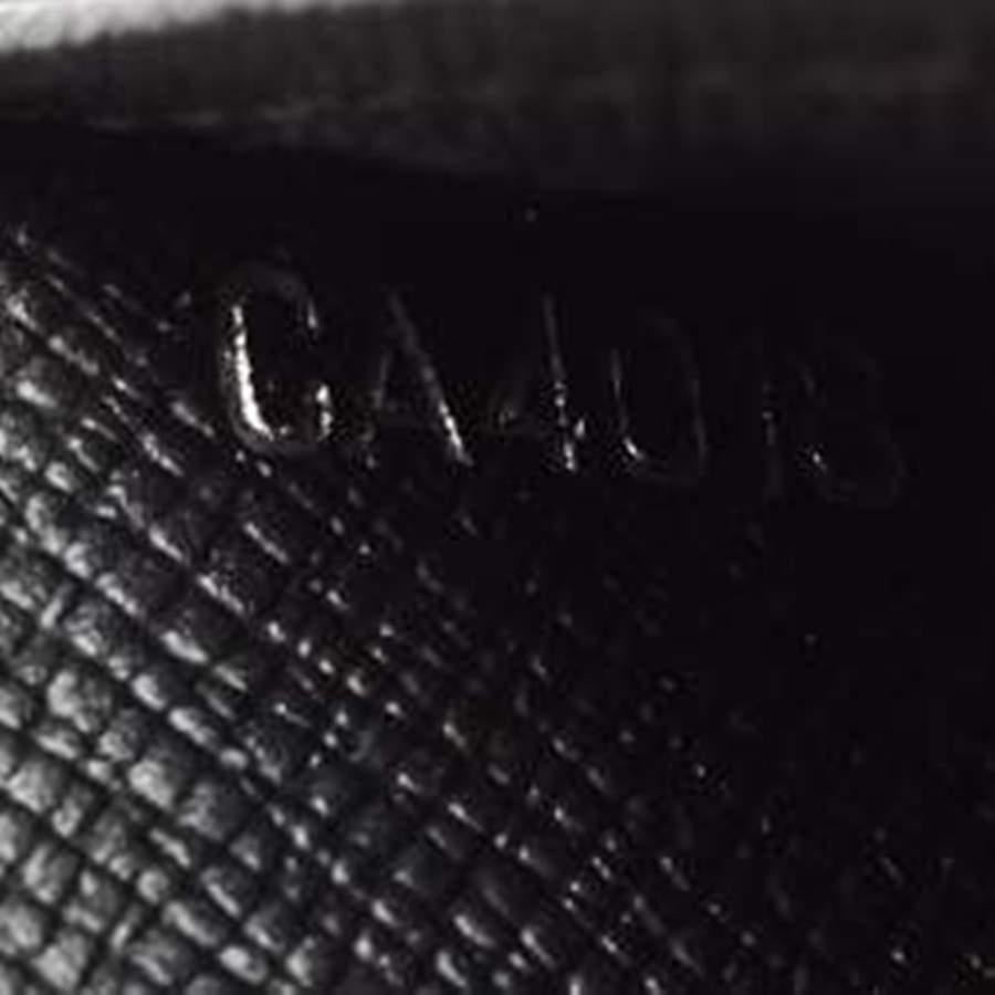 Louis Vuitton Black Epi Leather Small Ring Agenda Cover 2