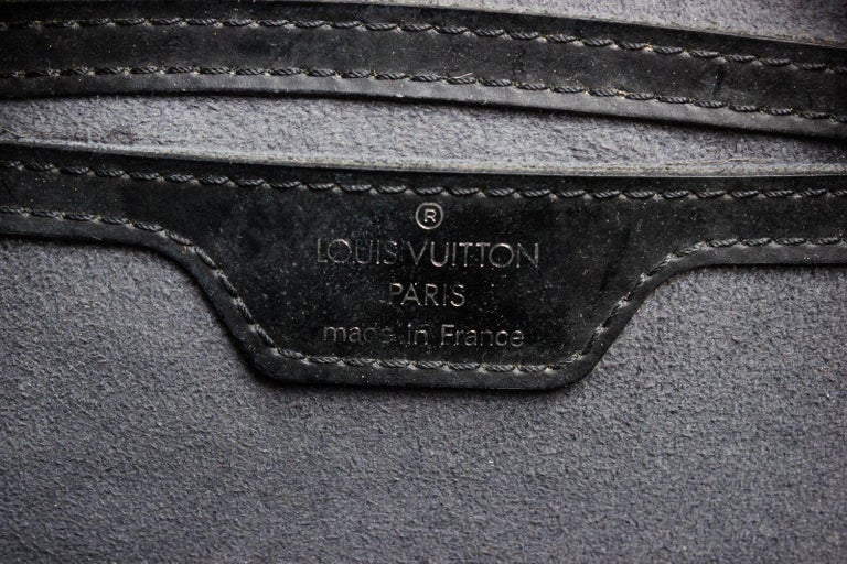 Louis Vuitton Black Epi Leather Soufflot Shoulder Bag 1