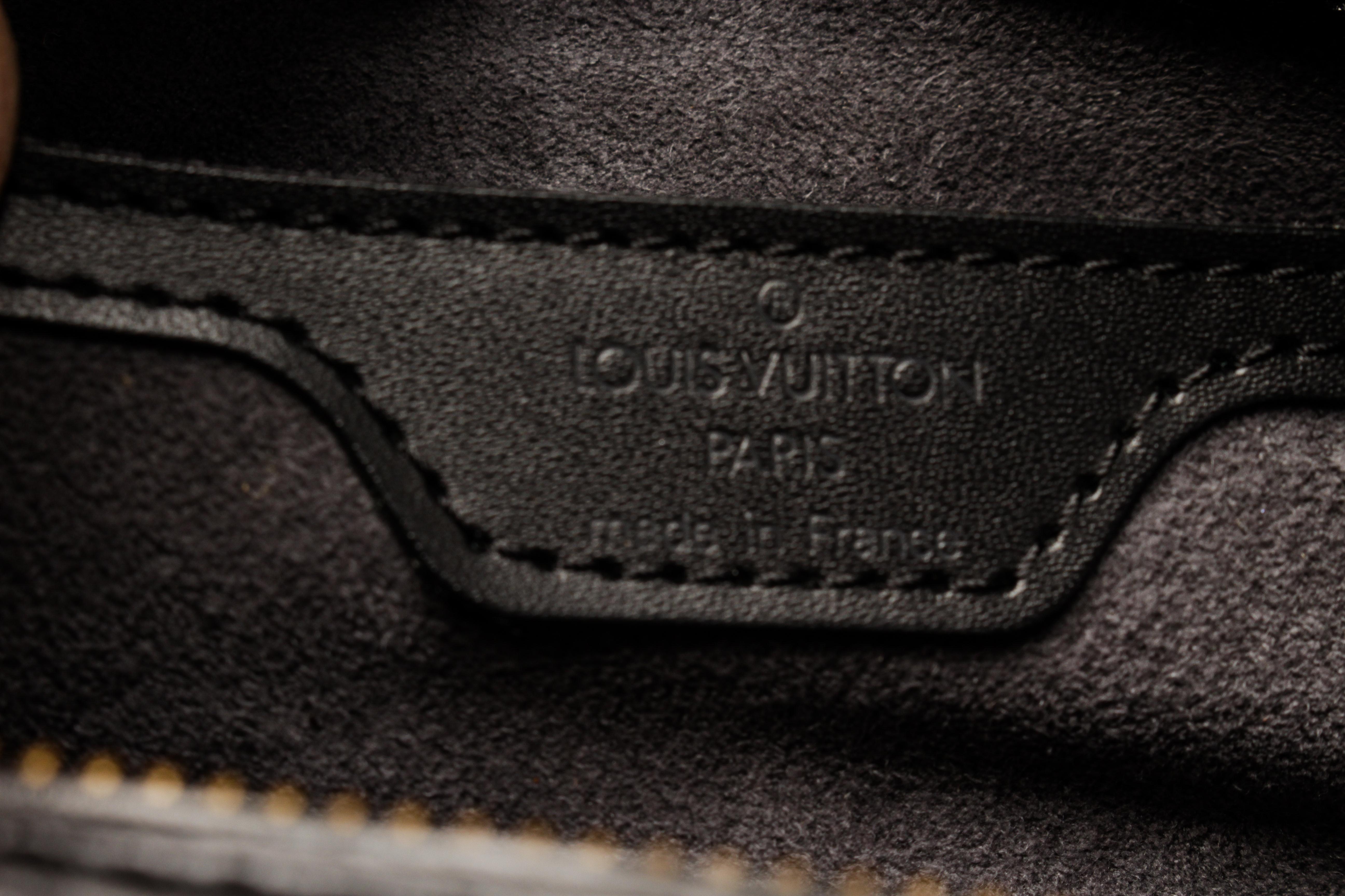 Louis Vuitton Black Epi Leather Soufflot Tote Bag 6