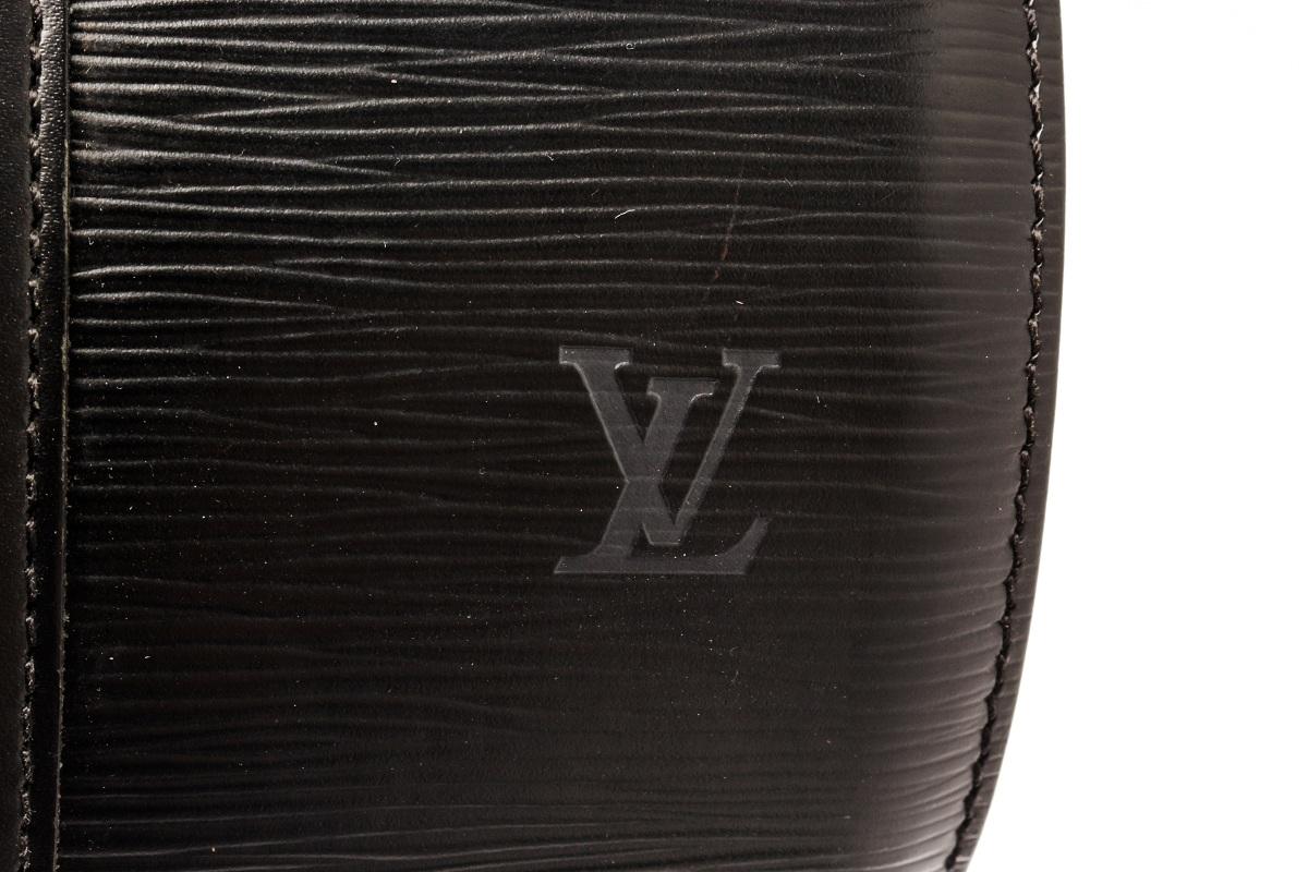 Louis Vuitton Black Epi Leather Soufflot Tote Bag 2