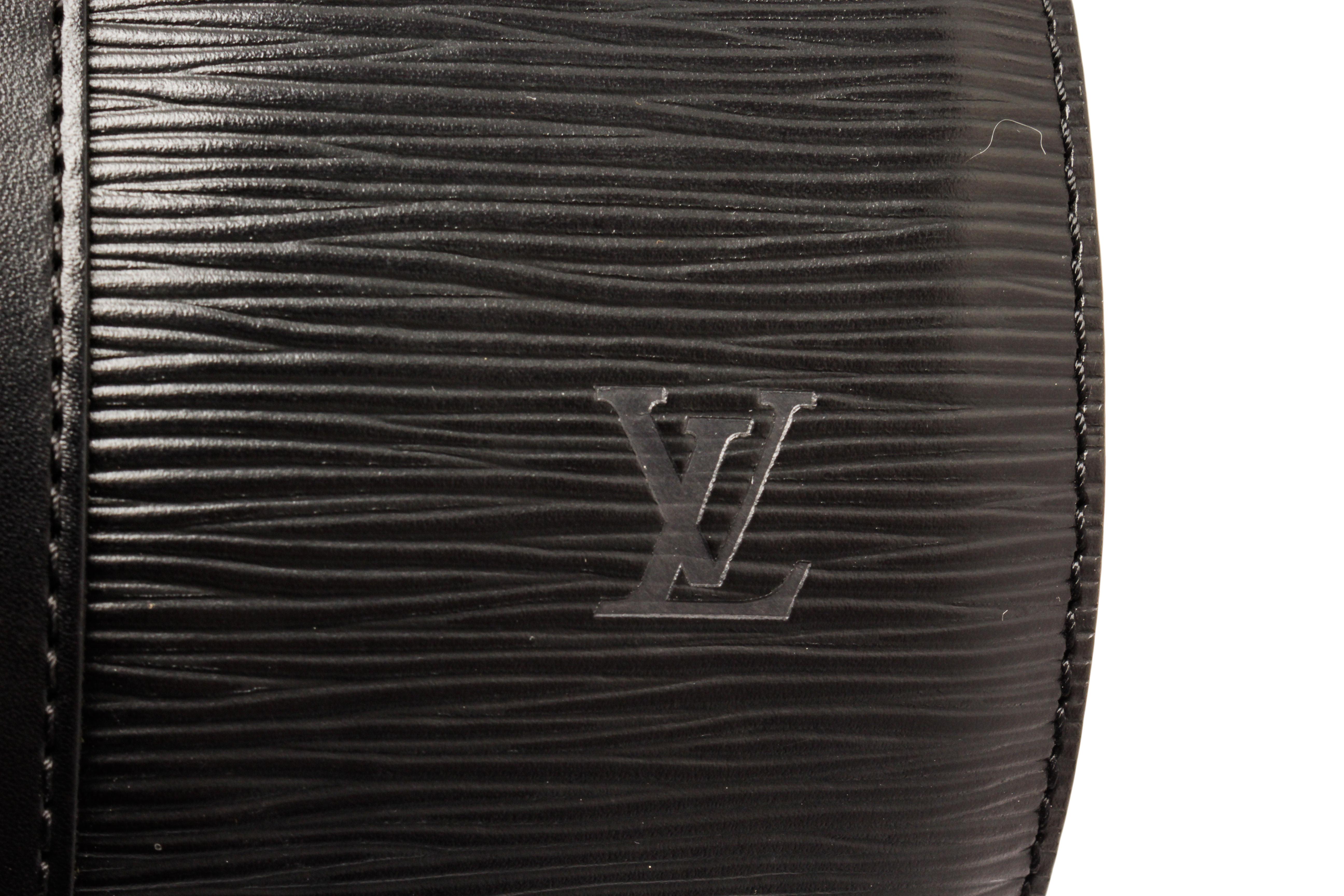 Louis Vuitton Black Epi Leather Soufflot Tote Bag 2