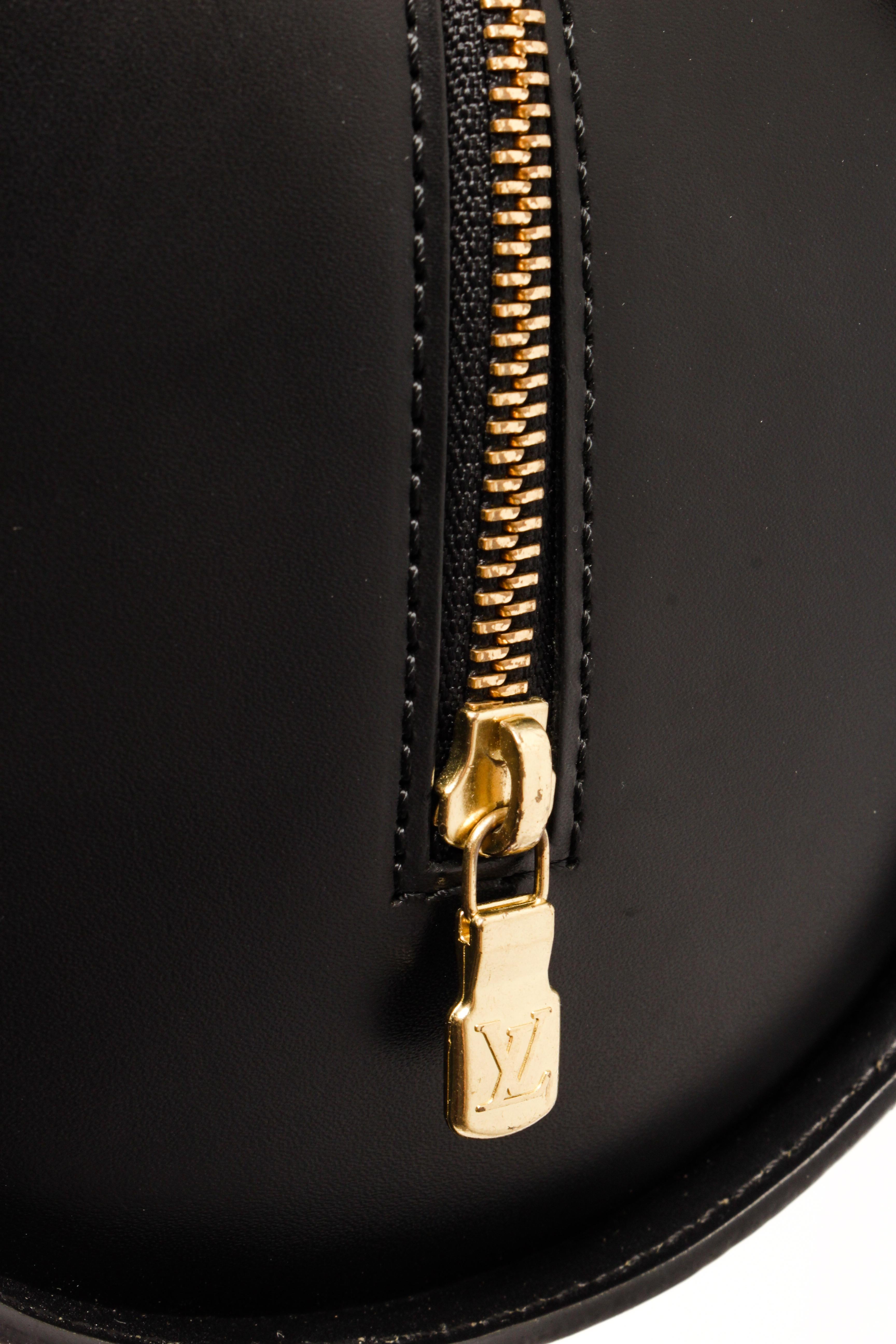 Louis Vuitton Black Epi Leather Soufflot Tote Bag 3