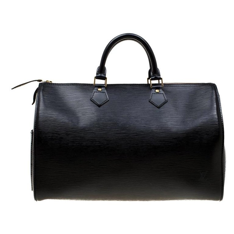Louis Vuitton Black Epi Leather Speedy 40 For Sale at 1stDibs | lv ...