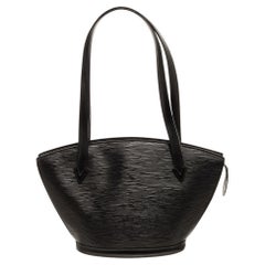 Louis Vuitton Black Epi Leather St. Jacques PM Shoulder Bag