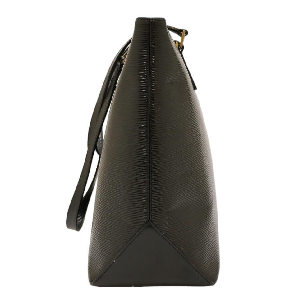 Louis Vuitton Black Epi Leather Tote 1