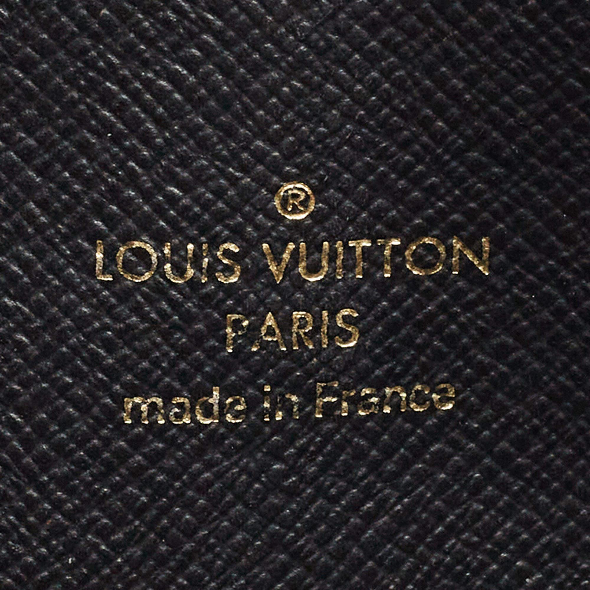 Louis Vuitton Black Epi Leather Twist Belt Wallet 5