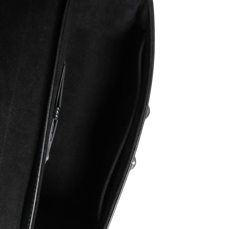 Louis Vuitton Black Epi Leather Twist Chain MM For Sale 2