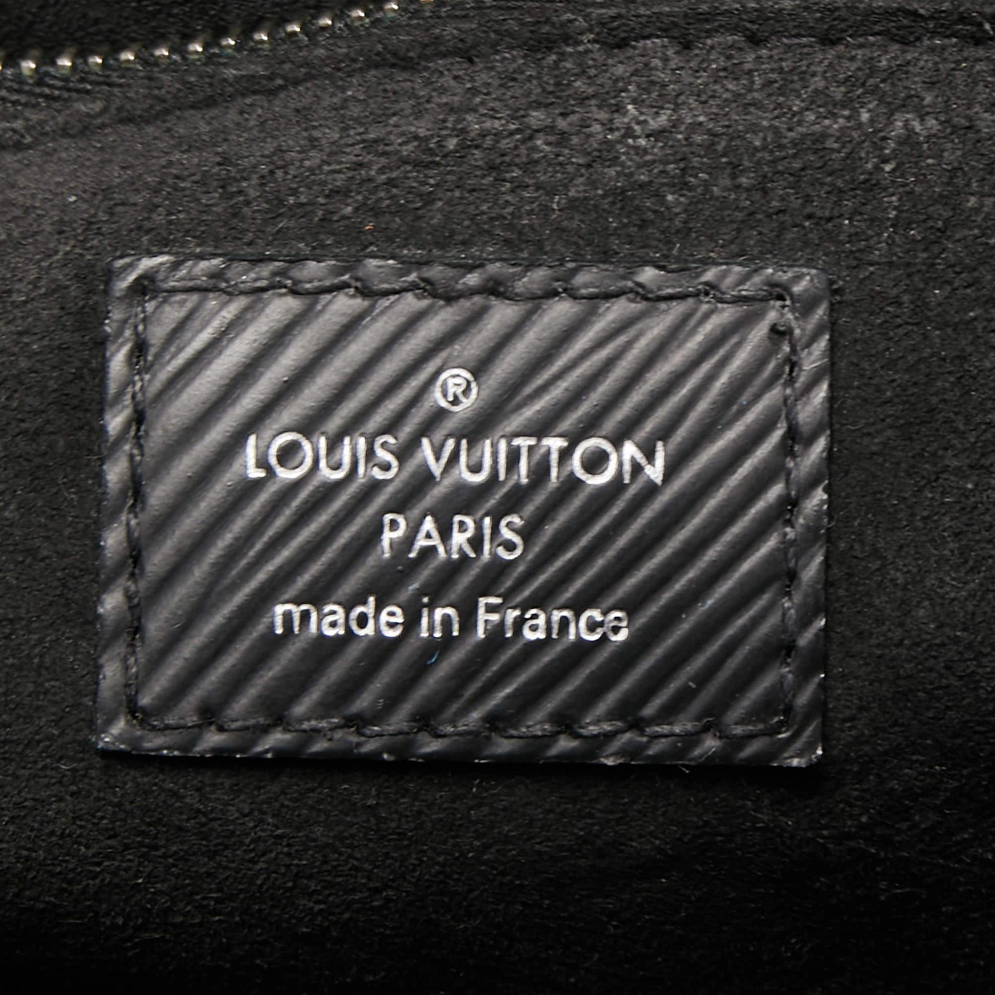 Louis Vuitton Black Epi Leather Twist Foldable Shoulder Bag 8