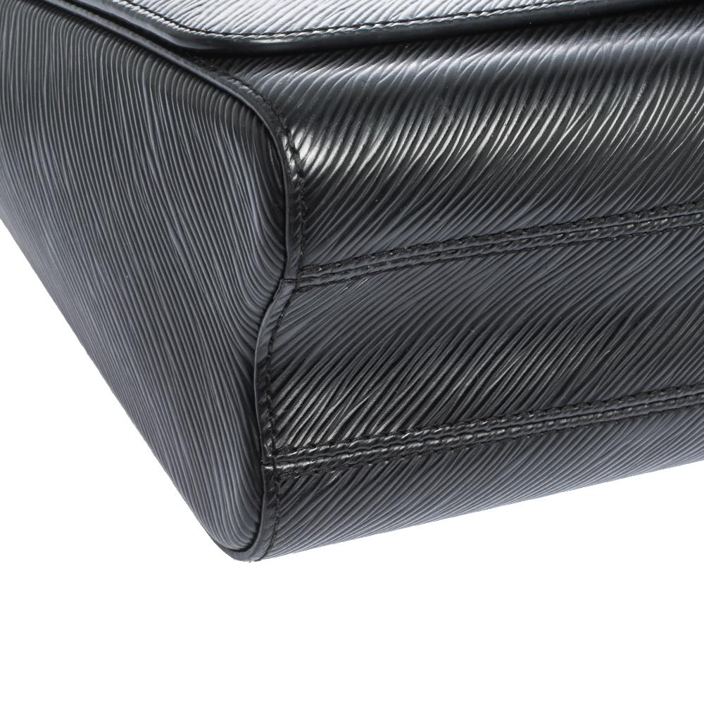 Louis Vuitton Black Epi Leather Twist GM Bag 5