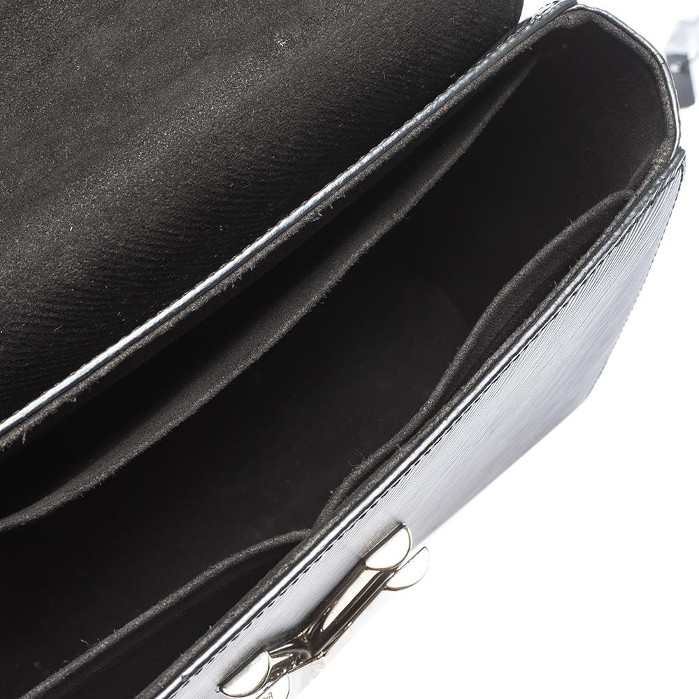 Louis Vuitton Black Epi Leather Twist GM Bag 3