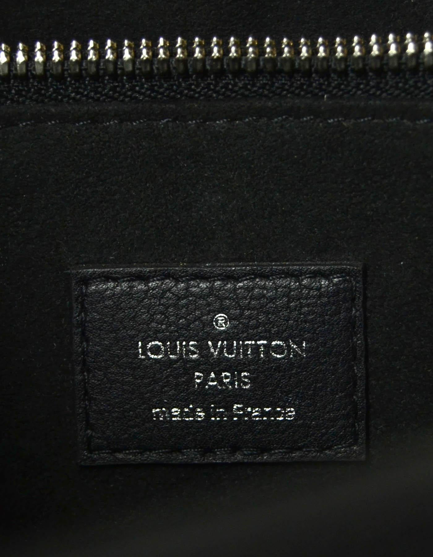 Louis Vuitton Black Epi Leather Twist Lock Tote Bag w/ Shoulder Strap rt. $3, 450 4