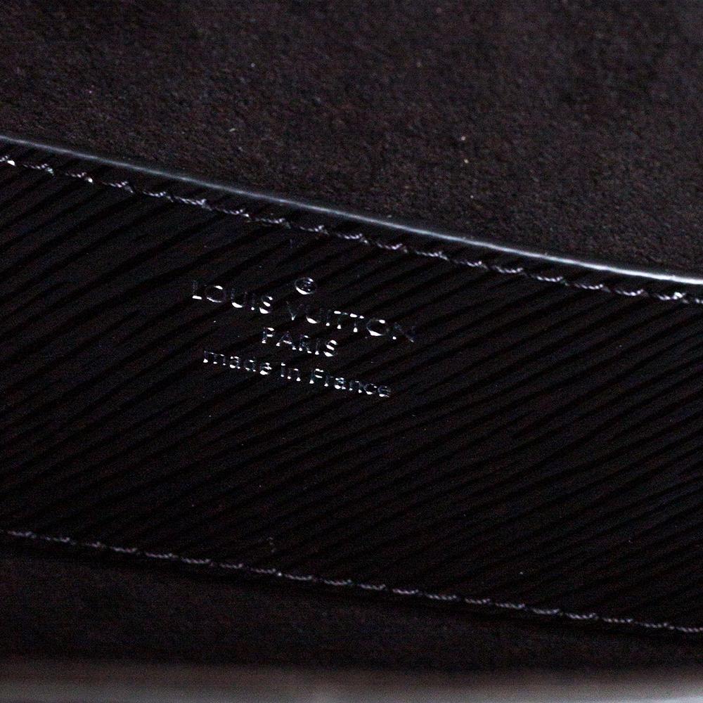 Louis Vuitton Black Epi Leather Twist MM Bag 6