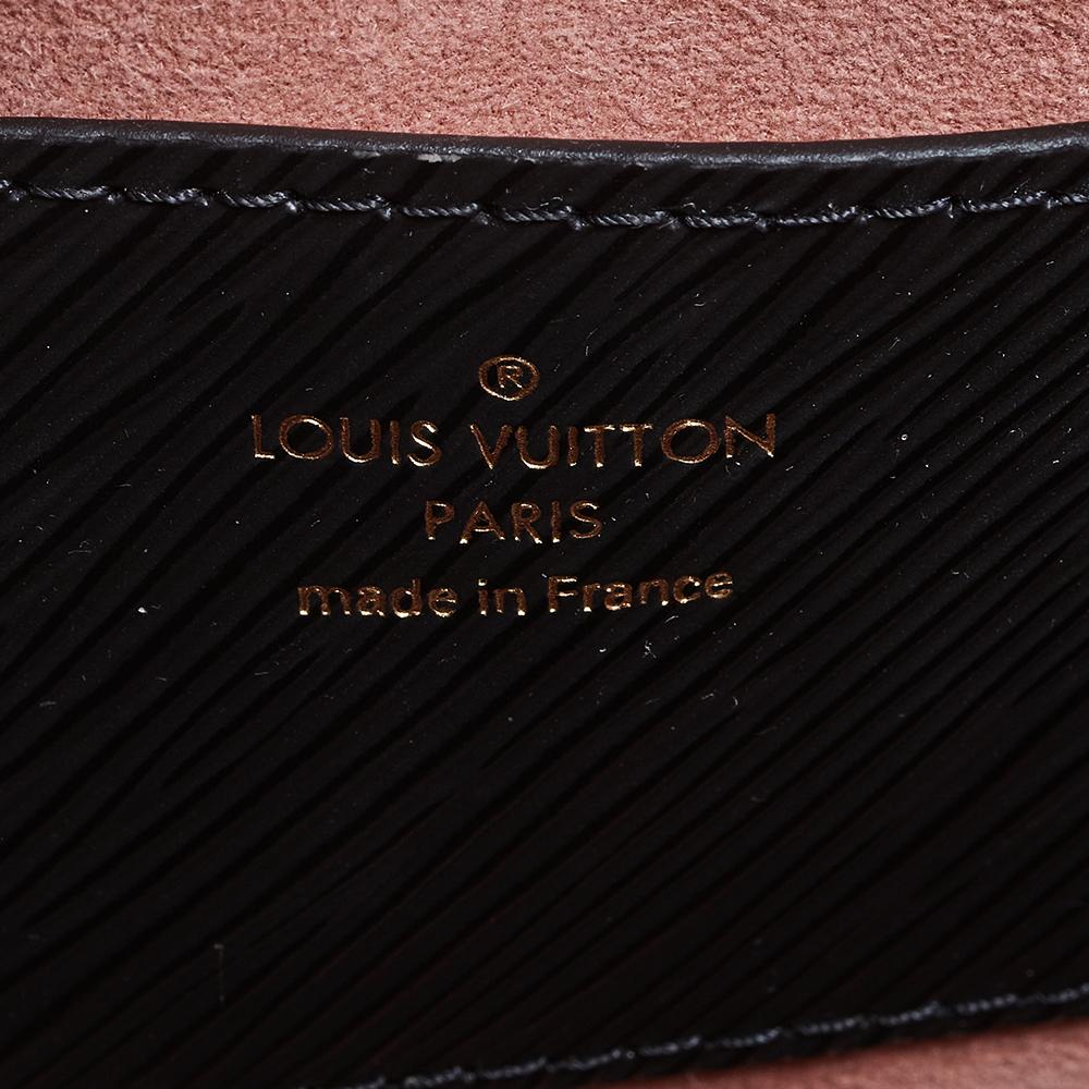 Louis Vuitton Black Epi Leather Twist MM Bag 6