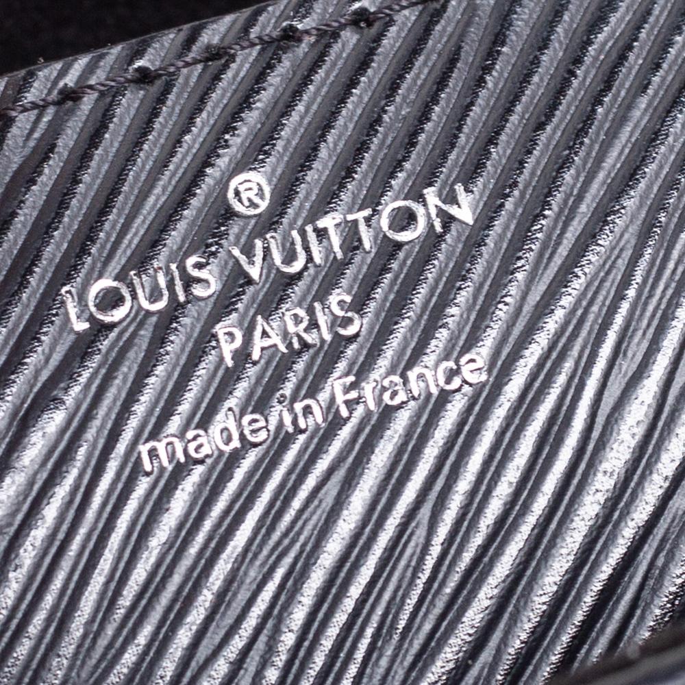 Louis Vuitton Black Epi Leather Twist MM Bag 3