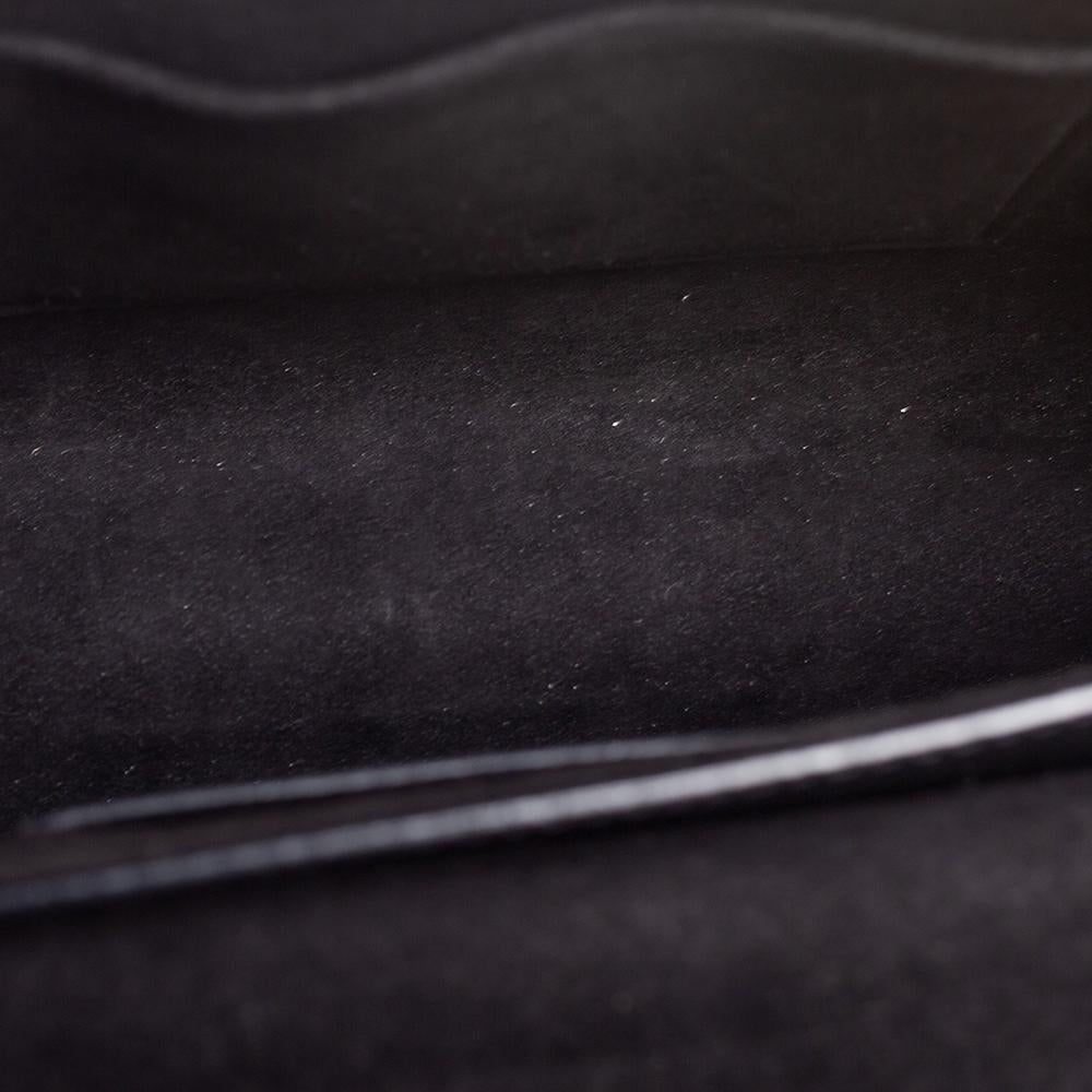 Louis Vuitton Black Epi Leather Twist MM Bag 6