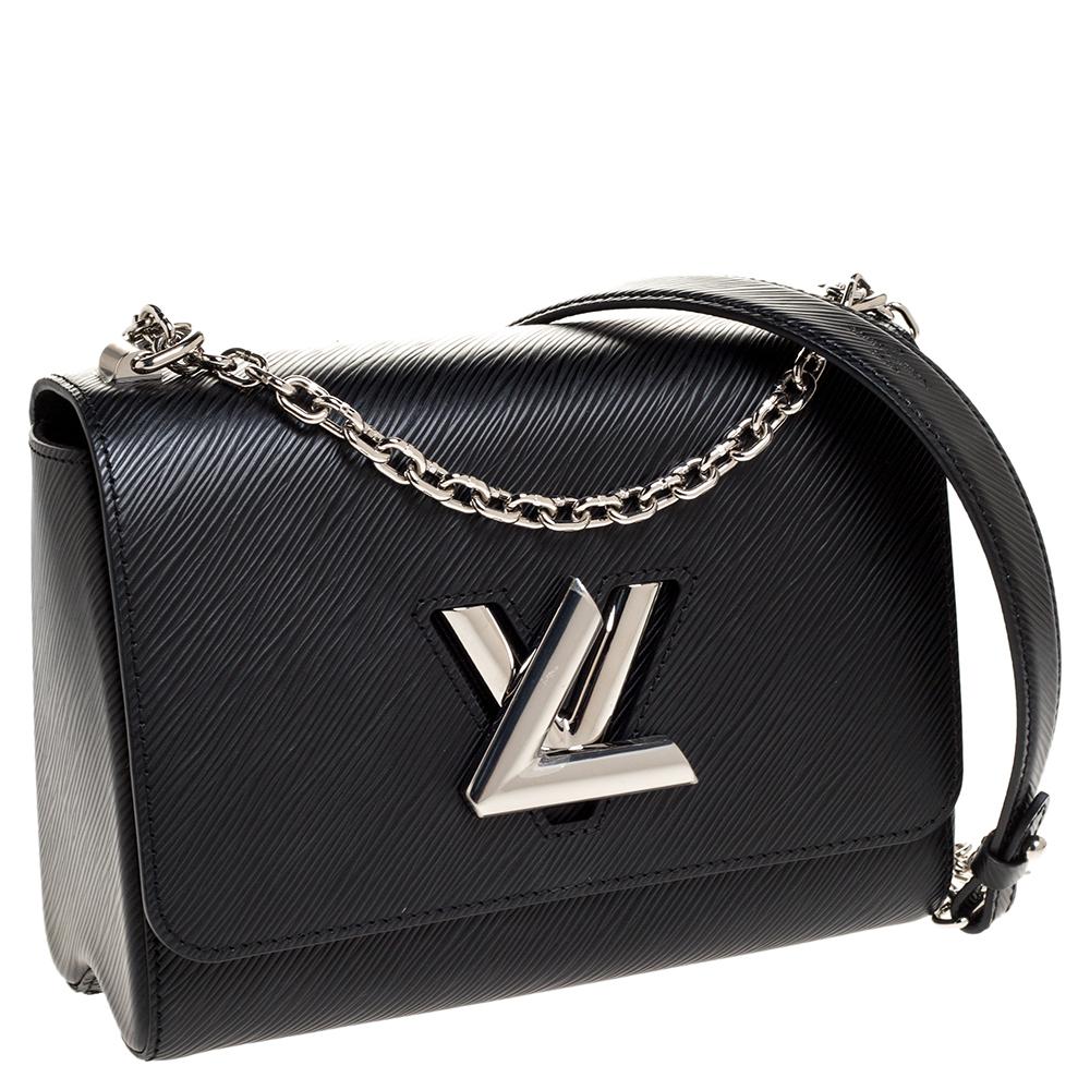 Louis Vuitton Black Epi Leather Twist MM Bag 1