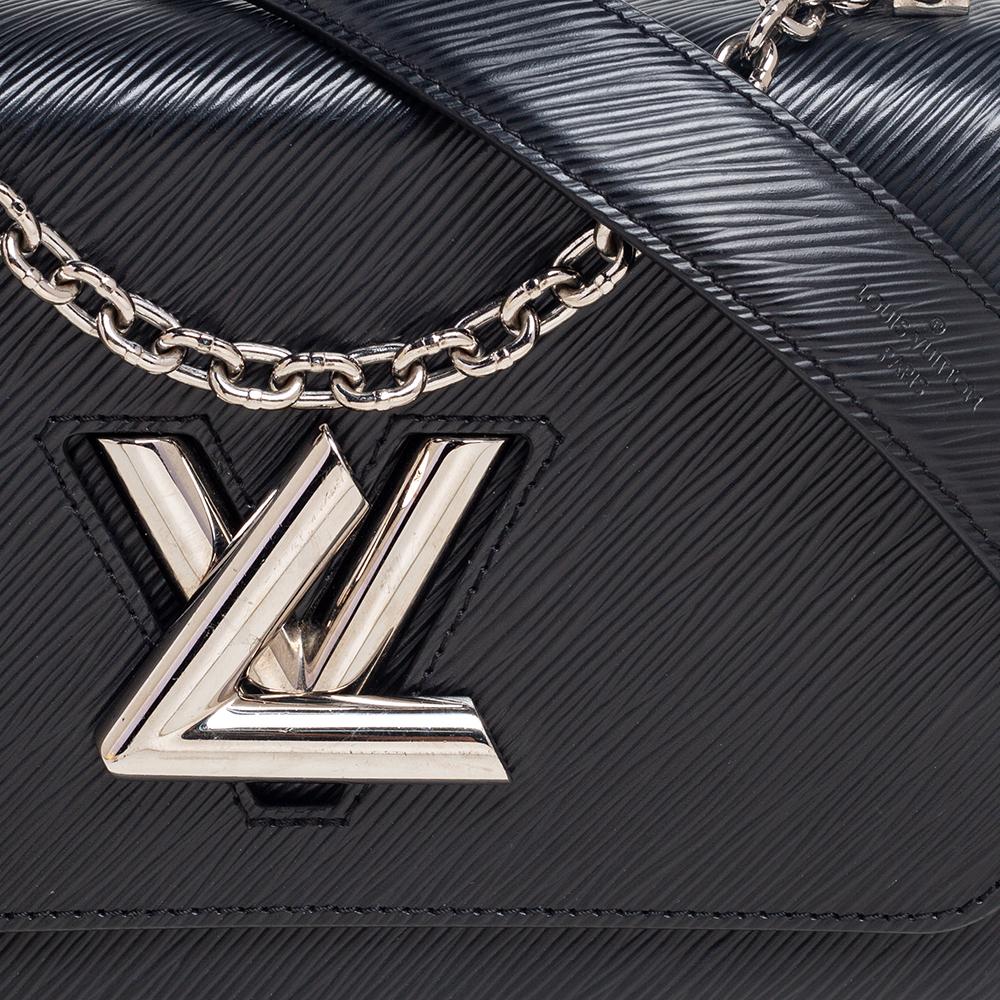 Louis Vuitton Black Epi Leather Twist MM Bag 2