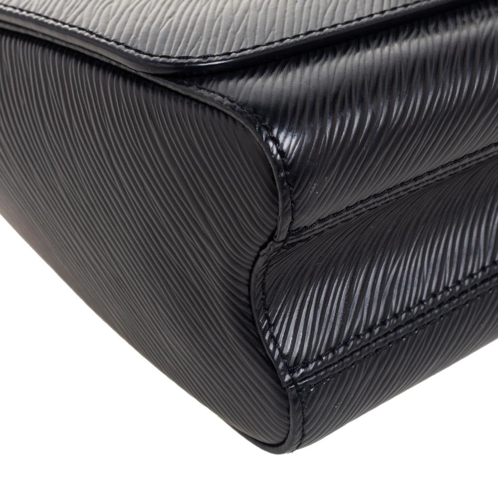 Louis Vuitton Black Epi Leather Twist MM Bag 3