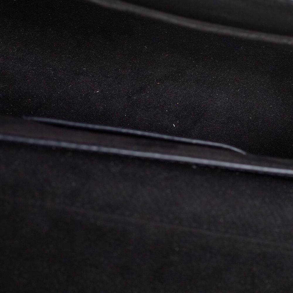 Louis Vuitton Black Epi Leather Twist MM Bag 4