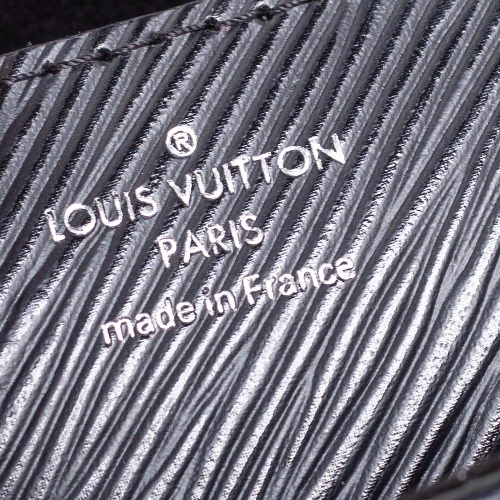 Louis Vuitton Black Epi Leather Twist MM Bag 5