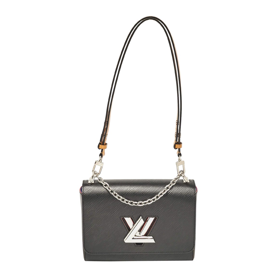 Louis Vuitton Black Epi Leather Twist MM Bag