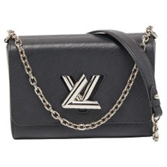Louis Vuitton - Sac Twist MM en cuir épi noir