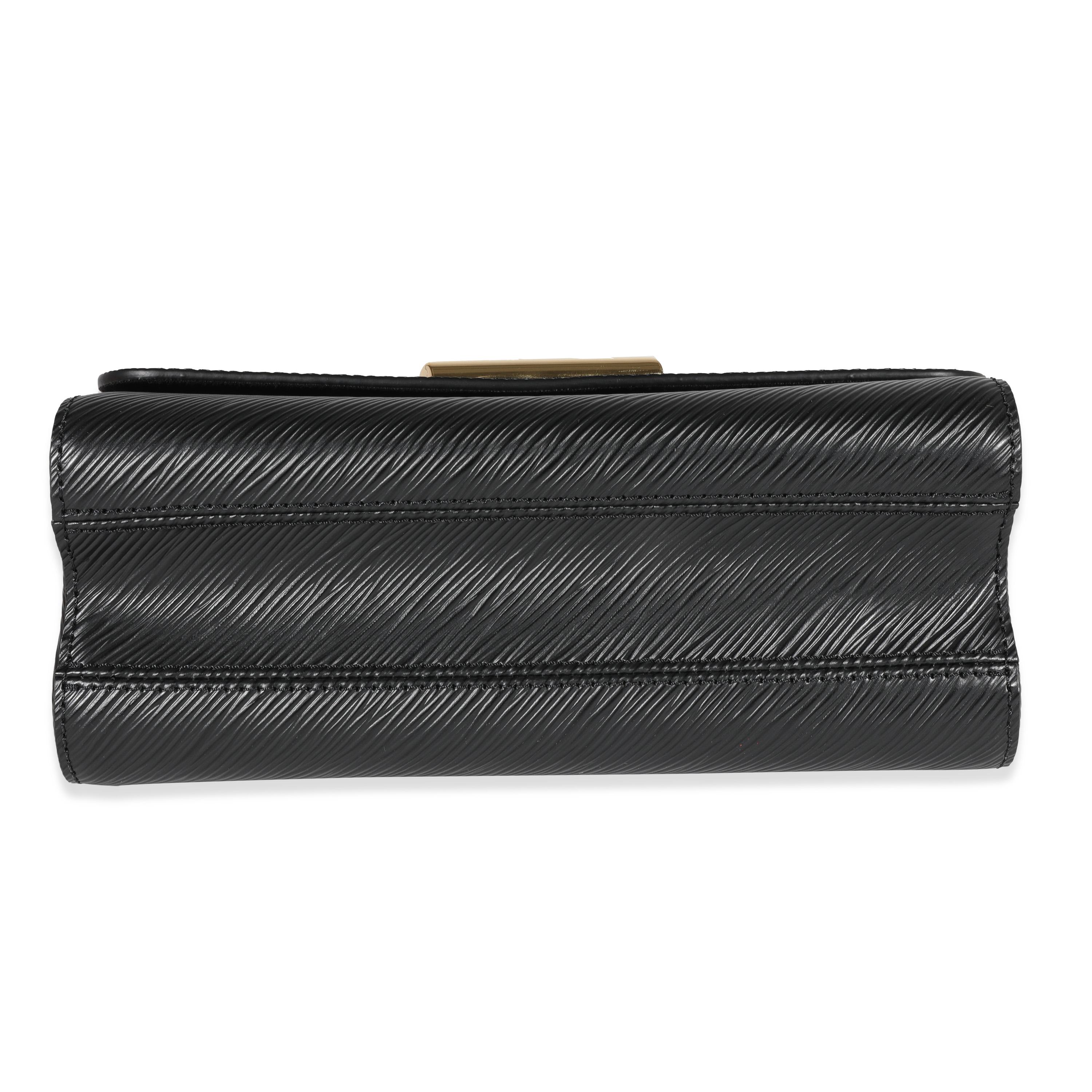 Louis Vuitton Black Epi Leather Twist MM 2