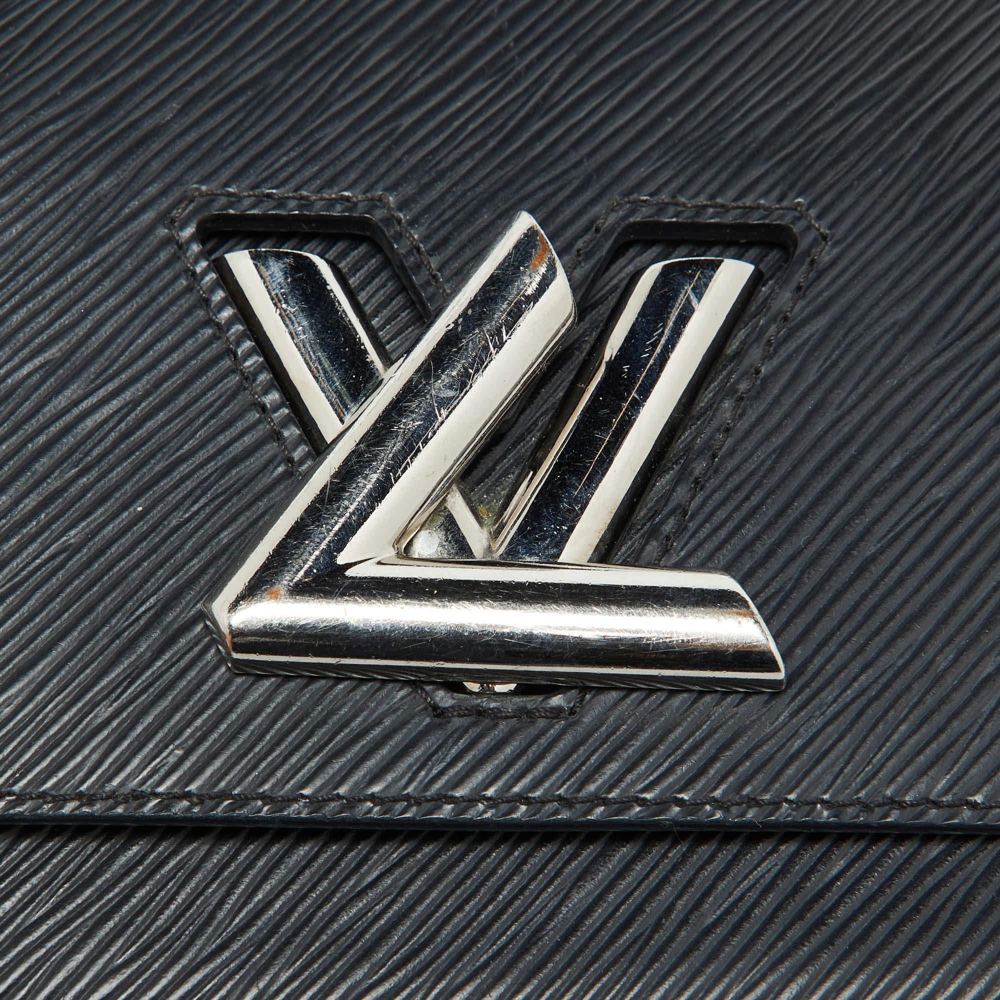 Louis Vuitton Black Epi Leather Twist PM Bag 1