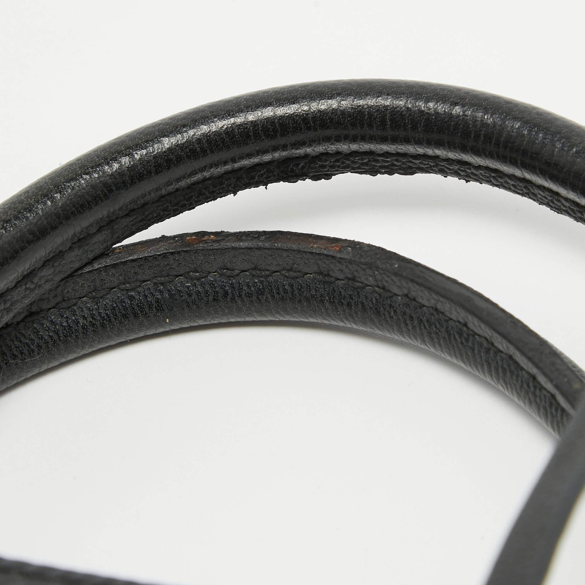 Louis Vuitton Black Epi Leather Twist Tote Bag For Sale 13