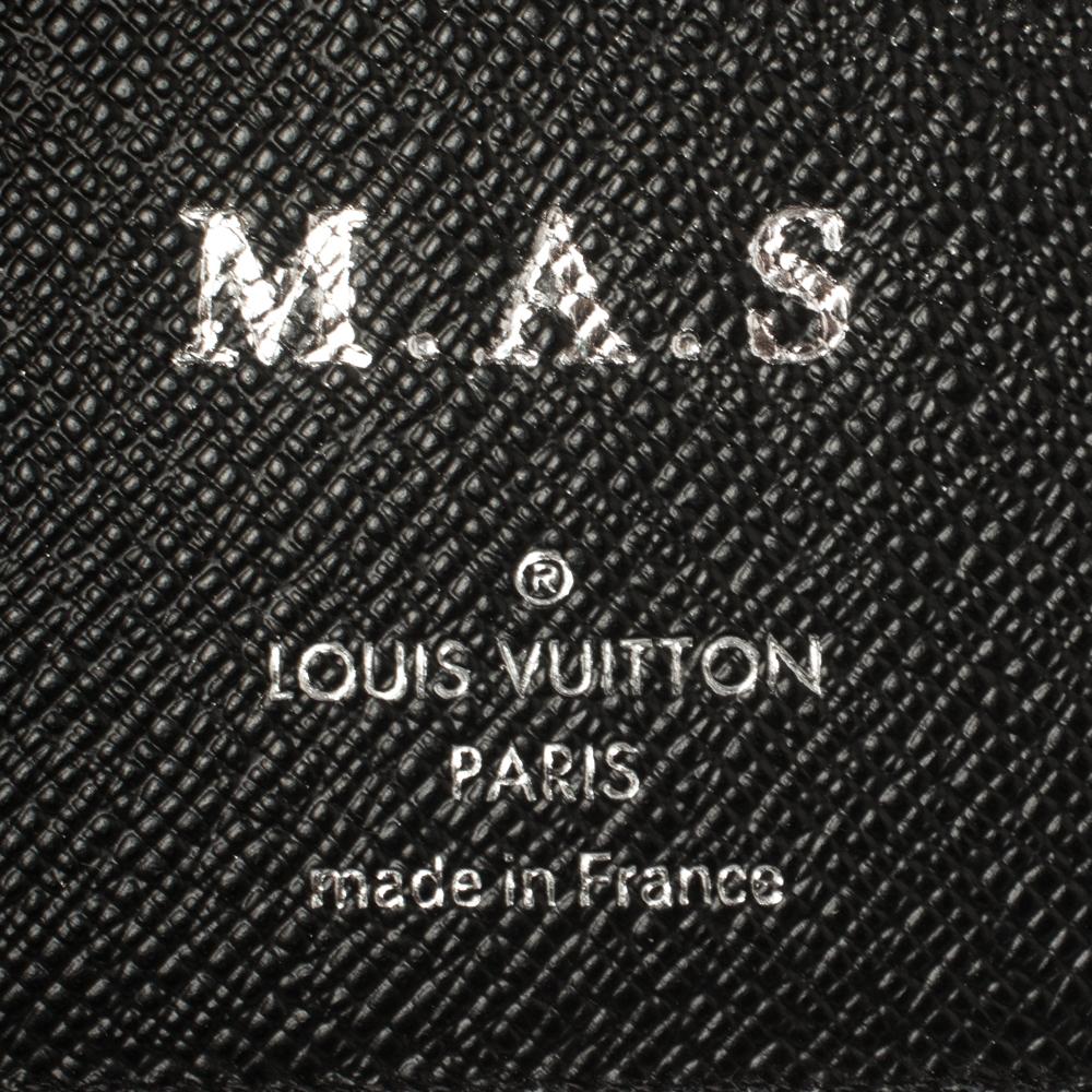 Louis Vuitton Black Epi Leather Twist Wallet 7