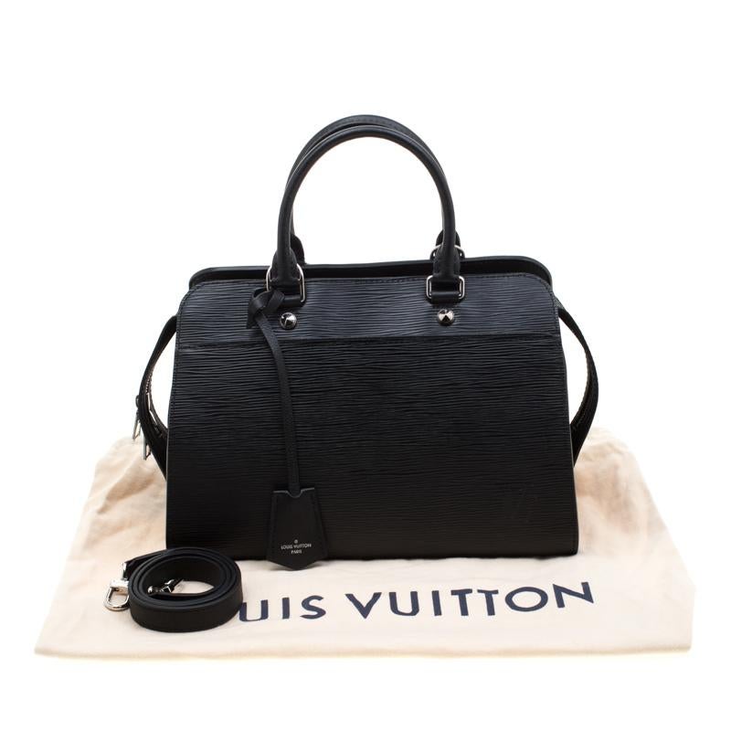 Louis Vuitton Black Epi Leather Vaneau MM Bag 8