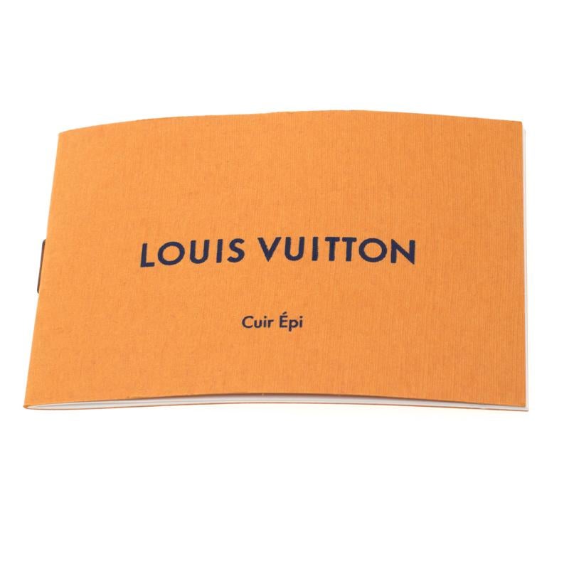 Louis Vuitton Black Epi Leather Vaneau MM Bag 1