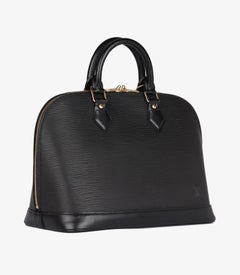 Louis Vuitton Black Epi Leather Vintage Alma PM