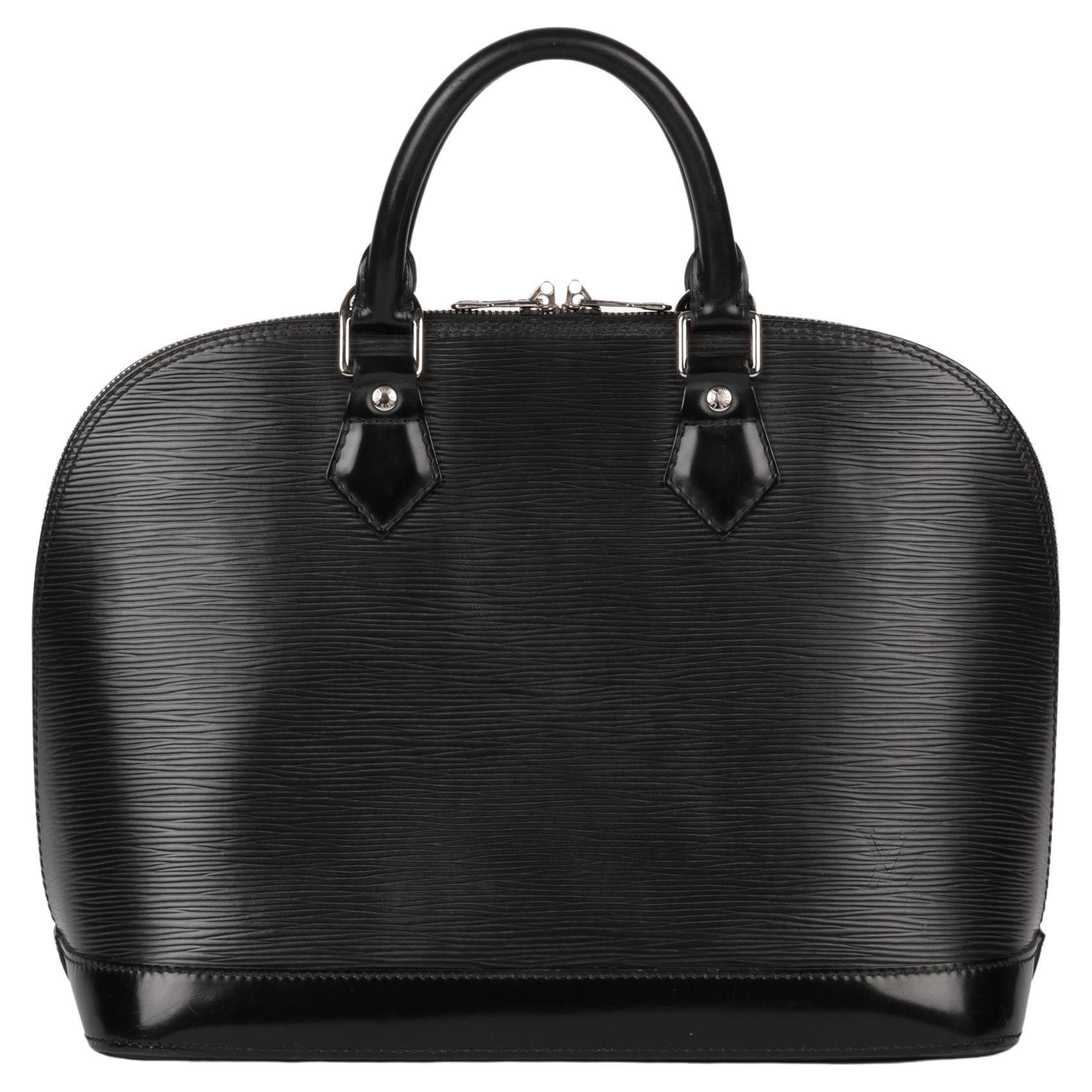 Louis Vuitton Black Epi Leather Vintage Alma PM