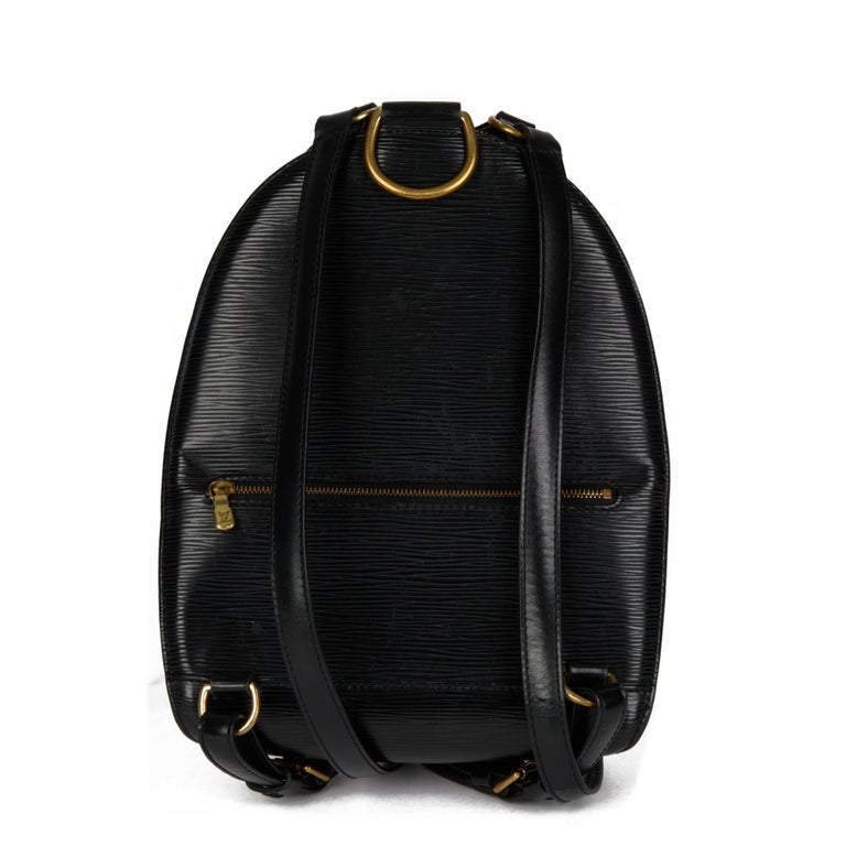 Louis Vuitton Epi Leather Mabillon Backpack - Black Backpacks