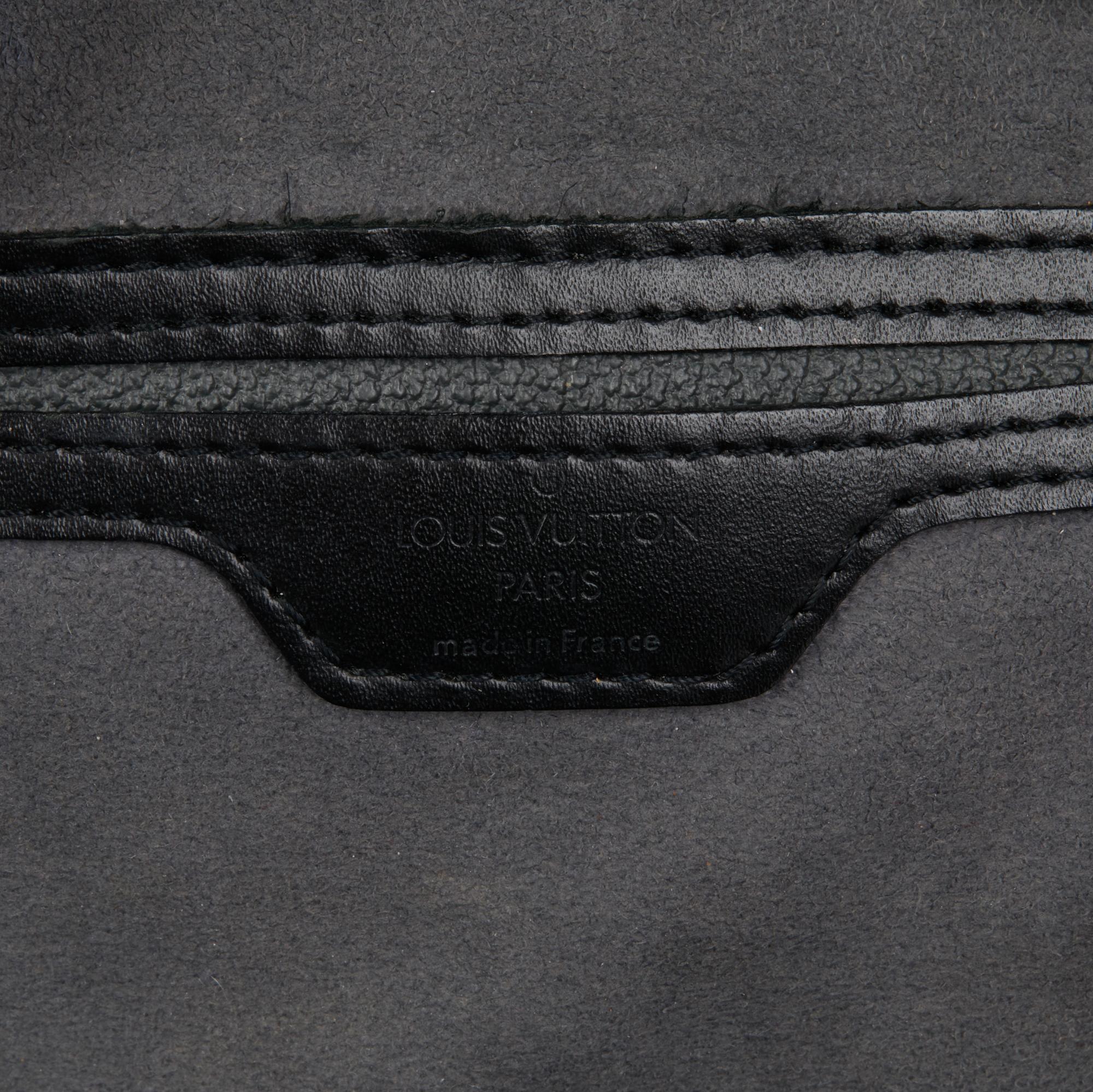 LOUIS VUITTON Black Epi Leather Vintage Mabillon Backpack 1