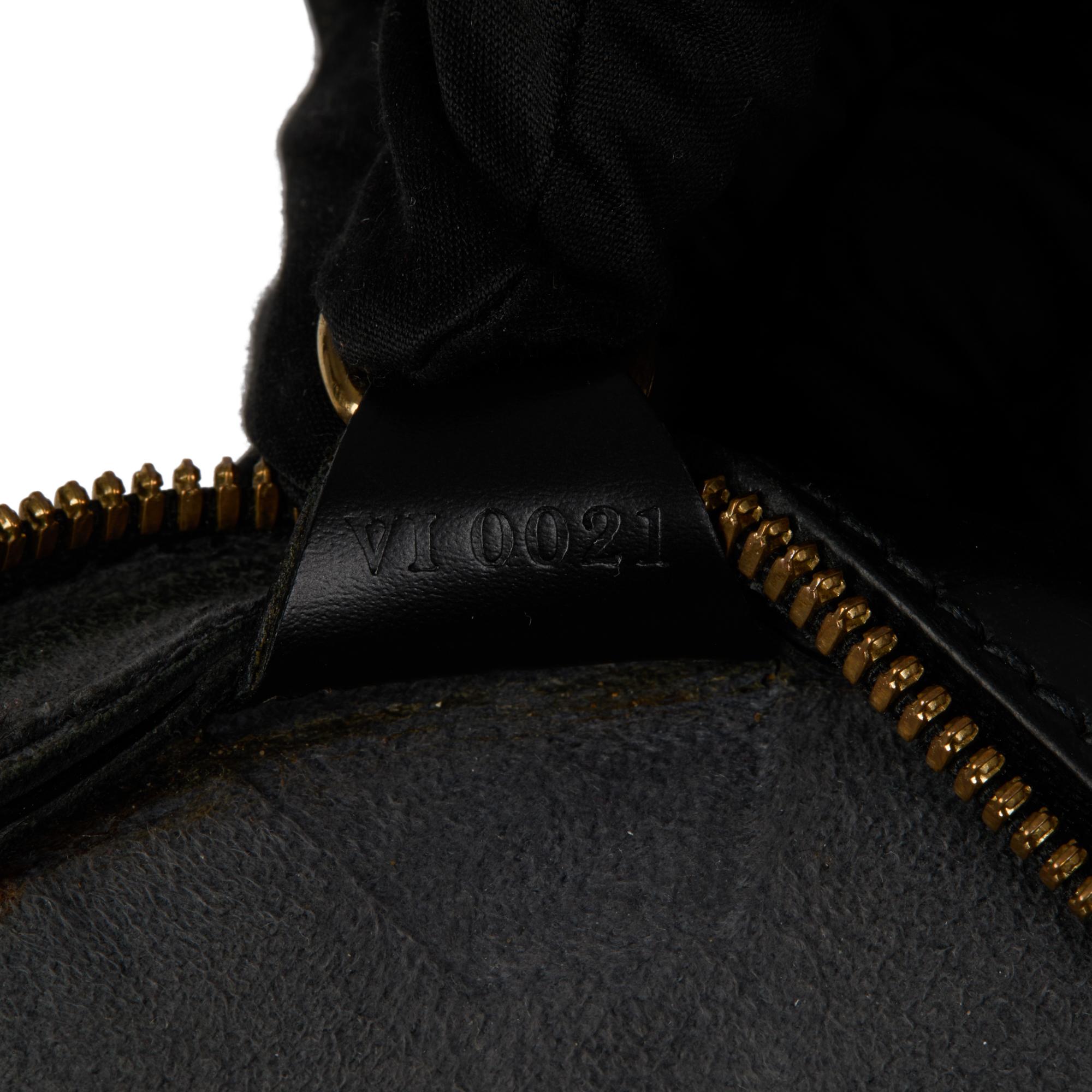 LOUIS VUITTON Black Epi Leather Vintage Mabillon Backpack 2