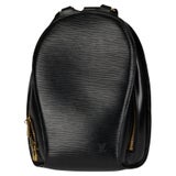 Louis Vuitton Womens Vintage Epi Leather Mabillon Backpack Black