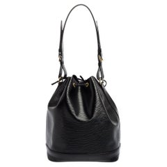 Louis Vuitton Black Epi Leather Vintage Noé Bag