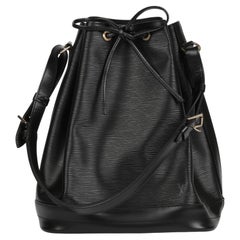 Louis Vuitton Black Epi Leather Vintage Noé