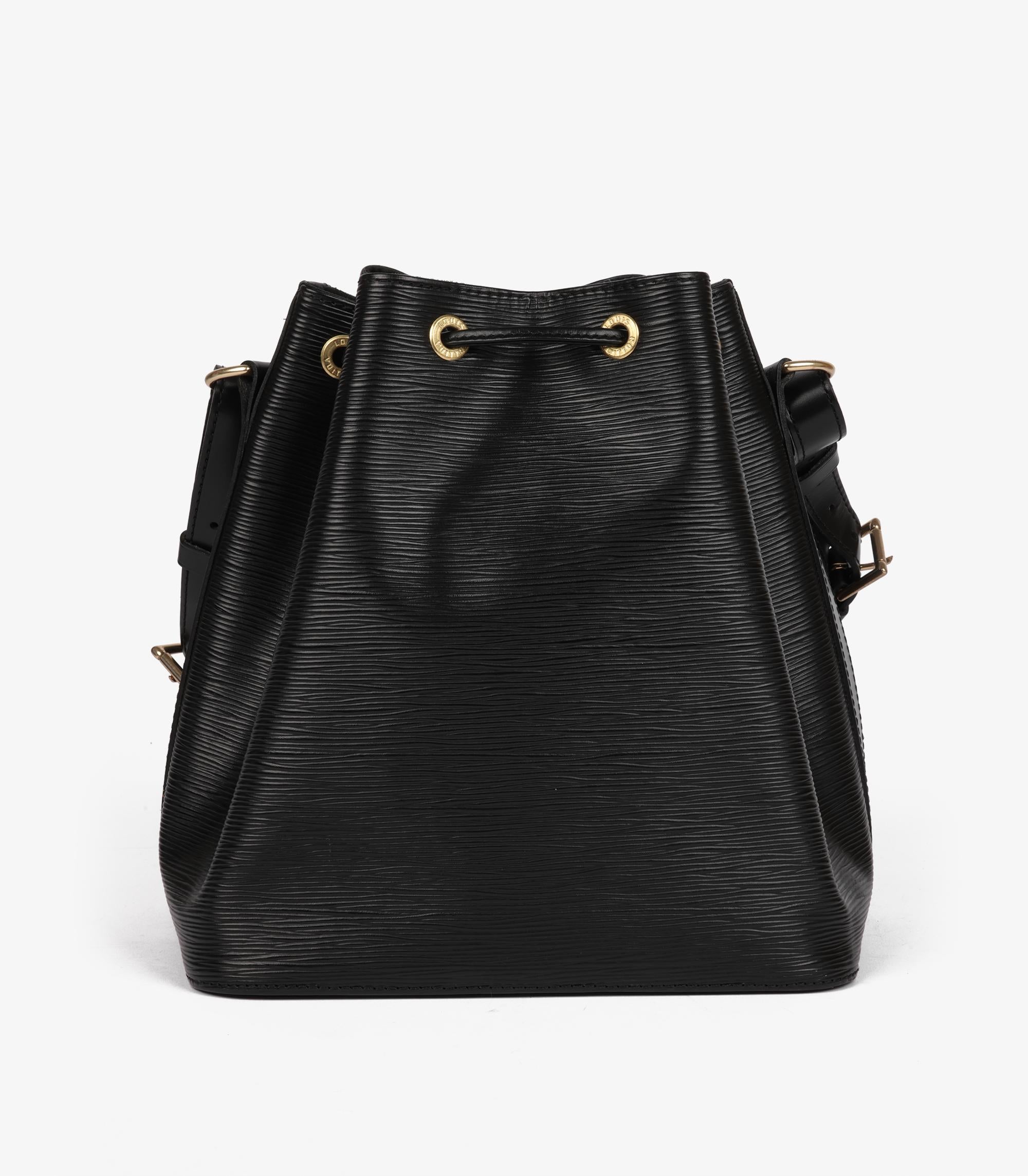 Louis Vuitton Schwarz Epi Leder Vintage Petit Noé für Damen oder Herren im Angebot