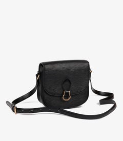 Louis Vuitton Black Epi Leather Vintage Saint Cloud PM