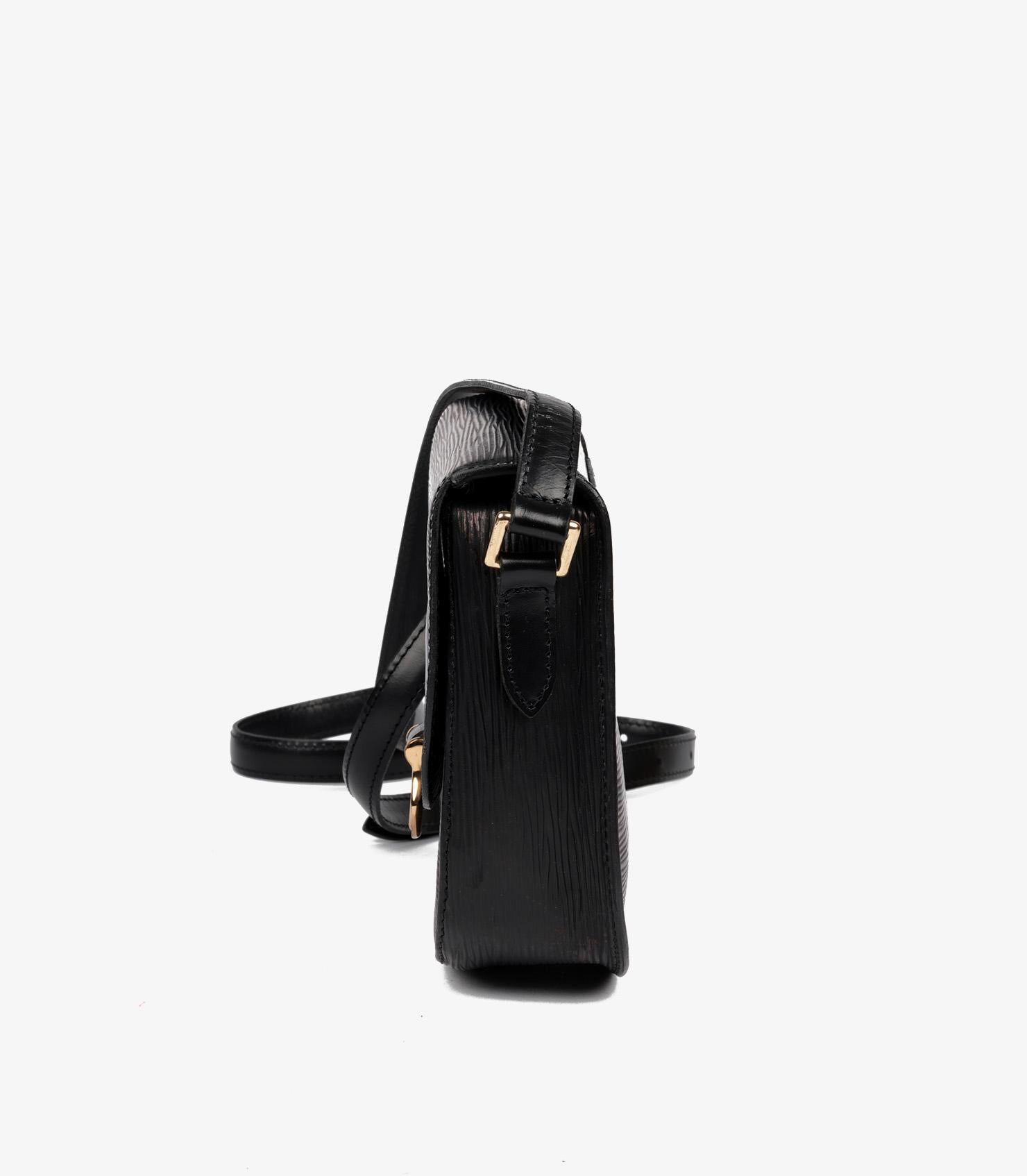 Women's Louis Vuitton Black Epi Leather Vintage Saint Cloud PM